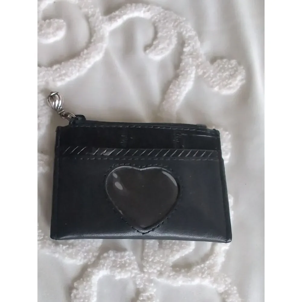 Brighton Vintage  Coin /Credit Card Wallet With Heart 🖤 Photo Frame